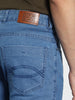 Men's Light Blue Washed Bootcut Jeans Stretchable