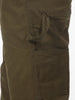 Men's Olive Loose Baggy Fit Solid Carpenter Trouser Pant with 5 Pockets Non-Stretchable