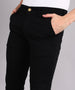 Men's Black Slim Fit Denim Jeans Stretchable