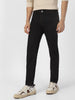 Men's Dark Brown Slim Fit Solid Jeans Stretchable