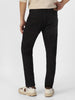 Men's Dark Brown Slim Fit Solid Jeans Stretchable