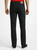 Men's Dark Grey Regular Fit Washed Jeans Stretchable