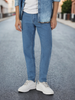 Men's Light Blue Slim Fit Denim Jeans Stretchable