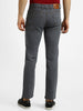 Men's Grey Regular Fit Washed Jeans Stretchable
