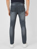 Men's Grey Slim Fit Stretchable Jogger Jeans