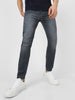 Men's Grey Slim Fit Stretchable Jogger Jeans