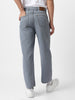 Men's Light Grey Loose Fit Washed Jeans Non-Stretchable