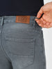 Men's Light Grey Skinny Fit Washed Jeans Stretchable
