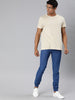 Men's Sky Blue Slim Fit Washed Jogger Jeans Stretchable