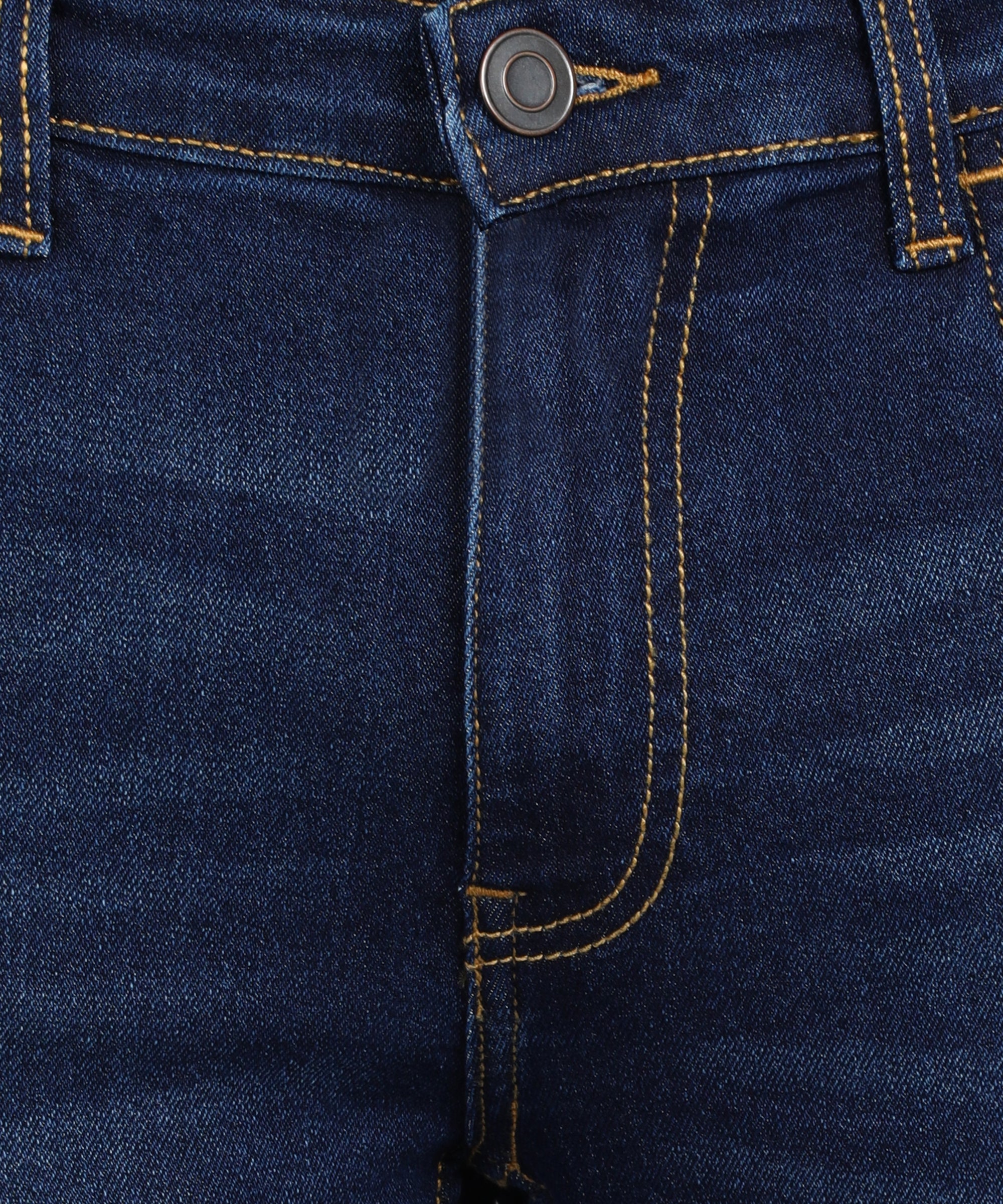 Men's Blue Slim Fit Washed Jeans Stretchable