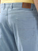 Plus Men's Ice Blue Straight Fit Washed Jeans Stretchable
