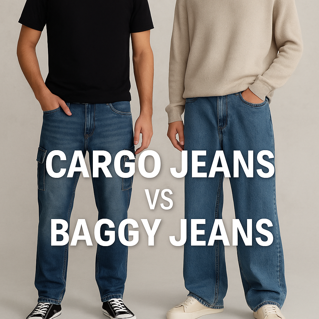 Cargo Jeans vs. Baggy Jeans: Key Differences, Styling Tips & Best Picks