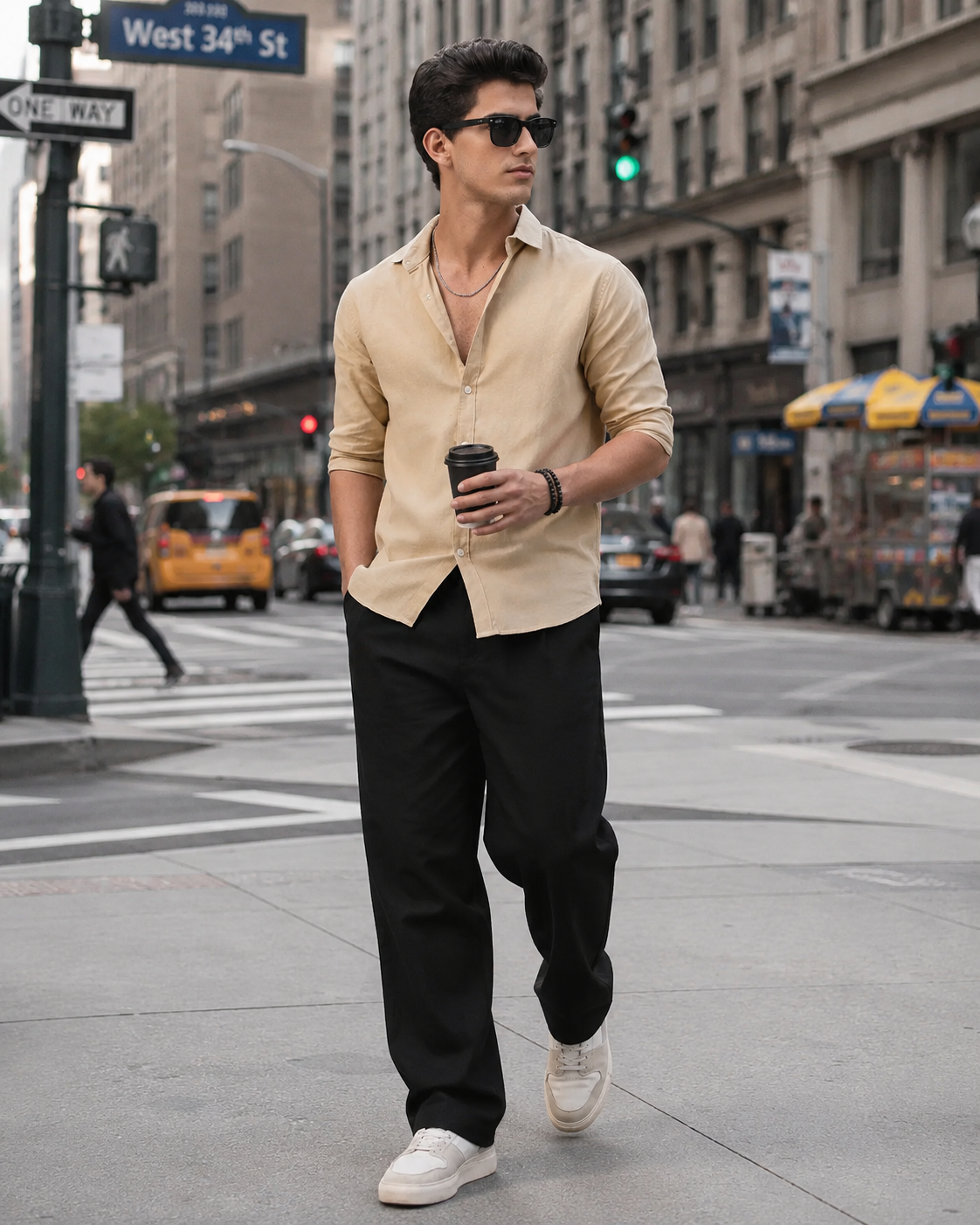 Beige Shirt Combination: Best Pant Matches for Men