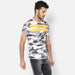 Urbano Fashion Men's Striped Slim Fit Half Sleeve T-Shirt