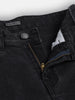 Men's Black Regular Fit Washed Jeans Stretchable