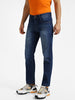 Men's Mild Blue Regular Fit Washed Jeans Stretchable