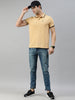 Men's Blue Slim Fit Whisker Washed Jeans Stretchable