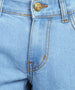 Men's Ice Blue Washed Bootcut Jeans Stretchable