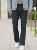 Men's Grey Washed Bootcut Jeans Stretchable