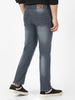 Men's Grey Washed Bootcut Jeans Stretchable