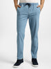 Urbano Fashion Men's Light Blue Regular Fit Washed Jogger Jeans Stretchable