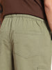 Men's Light Olive Loose Baggy Fit Cargo Jogger Chino Pant with 6 Pockets Stretchable