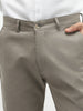 Men's Grey Slim Fit Stretchable Casual Chinos