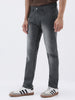 Men's Grey Slim Fit Stretch Jeans