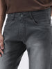 Men's Grey Slim Fit Stretch Jeans