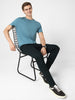 Men's Green Slim Fit Jeans stretchable