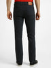 Men's Darker Grey Regular Fit Washed Jeans Stretchable