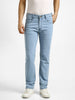 Urbano Fashion Men's Ice Blue Regular Fit Washed Jeans Stretchable