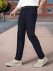 Men's Dark Blue Slim Fit Denim Jeans Stretchable