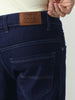 Men's Dark Blue Slim Fit Denim Jeans Stretchable