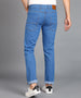 Urbano Fashion Men's Light Blue Regular Fit Washed Jeans Stretchable