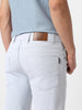 Men's Whitish Grey Regular Fit Washed Jeans Stretchable