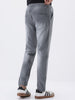 Men's Light Grey Slim Fit Stretch Jogger Jeans