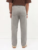 Men's Dusty Grey Loose Baggy Fit Washed Denim Jeans Non-Stretchable