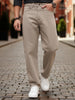 Men's Tan Loose Baggy Fit Washed Denim Jeans Non-Stretchable
