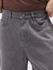 Men's Light Chocolate Loose Fit Washed Jeans Non-Stretchable