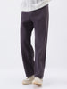 Men's Purple Loose Fit Washed Jeans Non-Stretchable