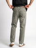 Men's Ice Grey Relaxed Fit Washed Denim Jeans Non-Stretchable