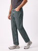 Men's Light Blue Relaxed Fit Washed Denim Jeans Non-Stretchable