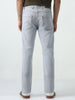 Men's Ice Grey Slim Fit Washed Denim Jeans Stretchable