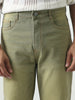 Men's Ice Grey Straight Fit Heavy Washed Jeans Stretchable