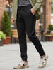 Men's Black Slim Fit Stretch Jogger Jeans