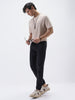 Men's Black Slim Fit Stretch Jogger Jeans