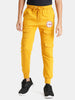 Urbano Juniors Boy's Orange Solid Regular Fit Jogger Track Pants Stretch