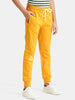 Urbano Juniors Boy's Orange Solid Regular Fit Jogger Track Pants Stretch