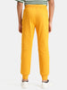 Urbano Juniors Boy's Orange Solid Regular Fit Jogger Track Pants Stretch